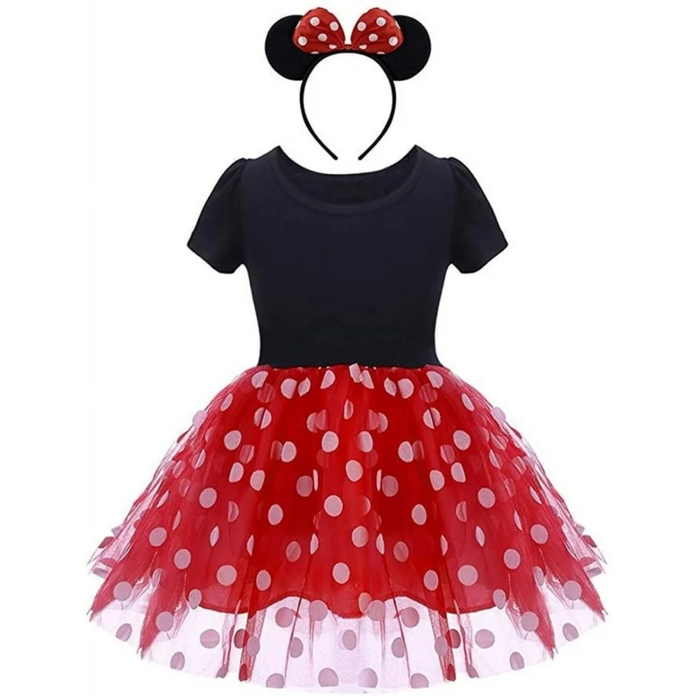 4T Minnie Dress + Headband